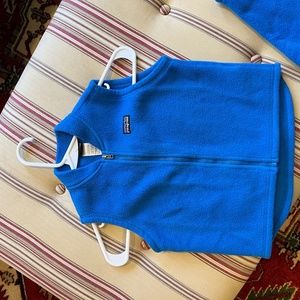 Boys Patagonia synchilla vest